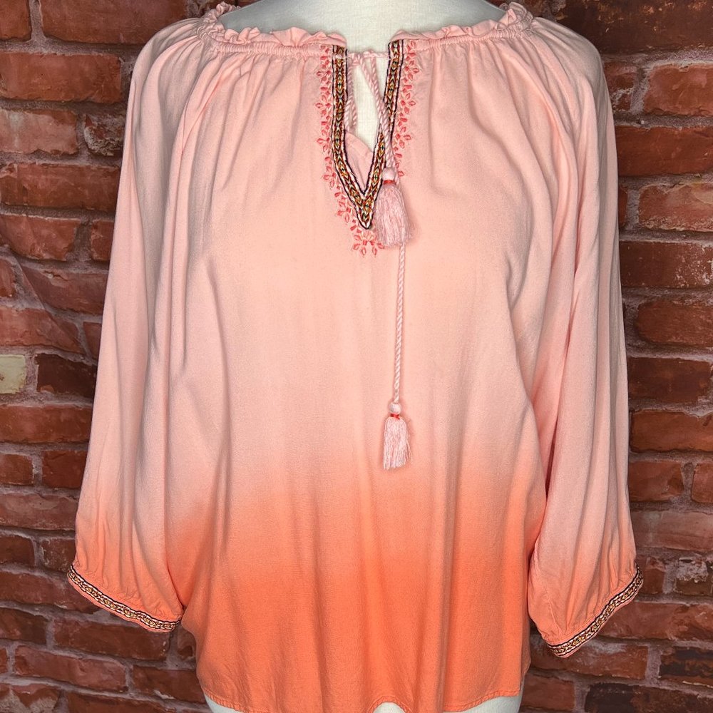 Sonoma Goods For Life 3/4 Sleeve Blouse